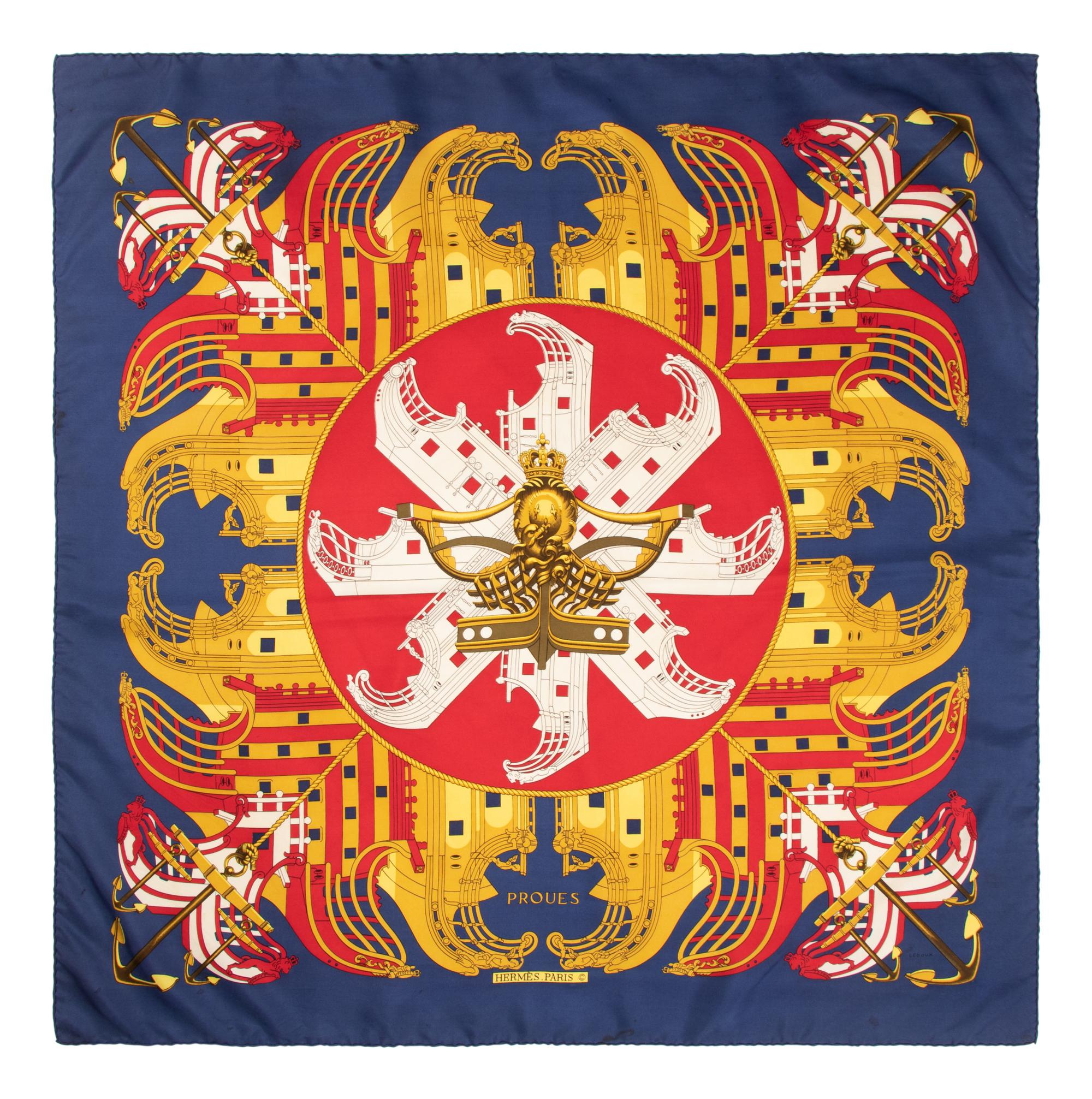 Three Hermès Scarves