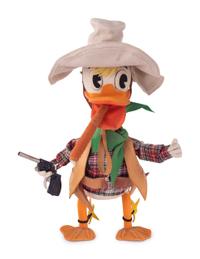 A Rare Lars Donald Duck Felt Sheriff Doll