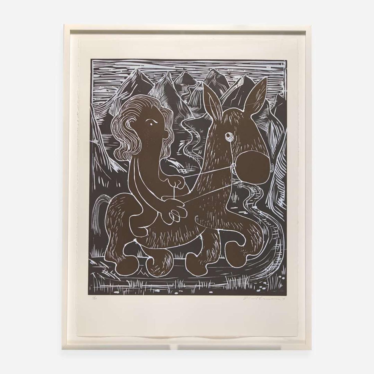 Nicole Eisenman (American, b. 1965) Crossing the Alborz