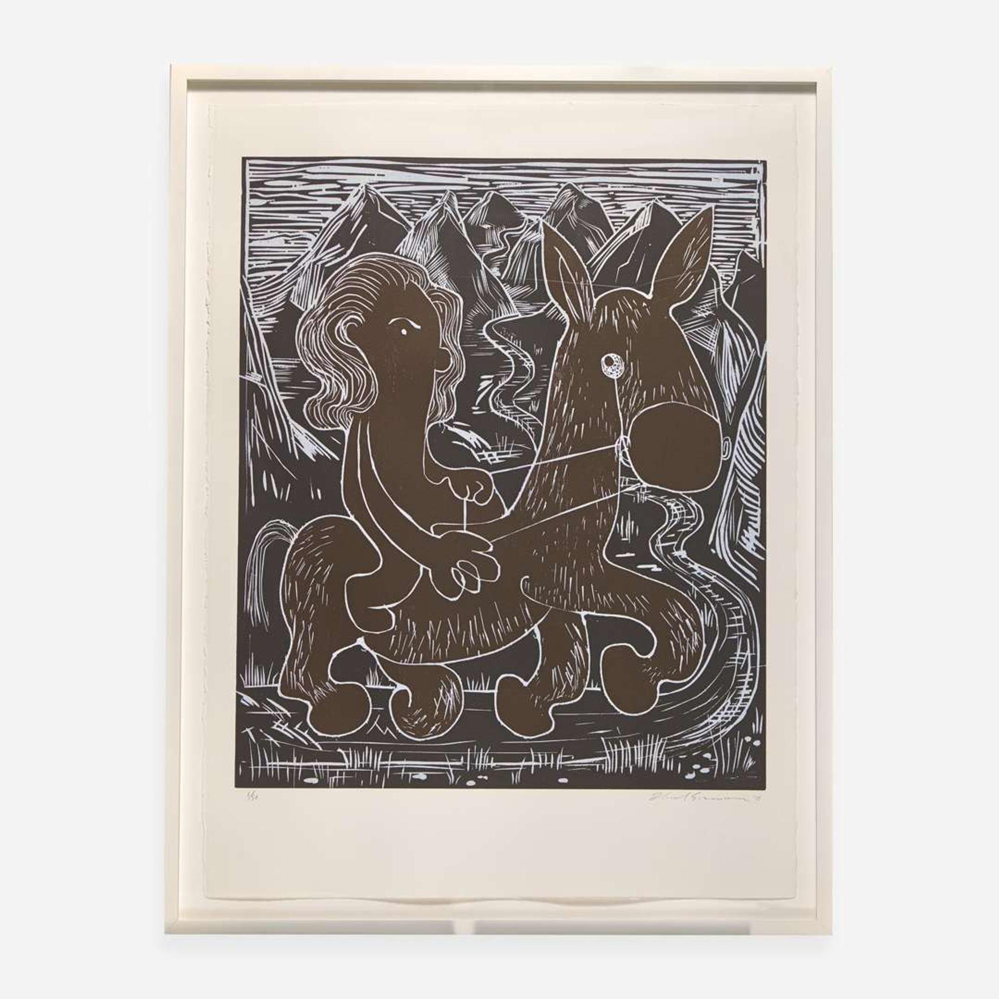Nicole Eisenman (American, b. 1965) Crossing the Alborz
