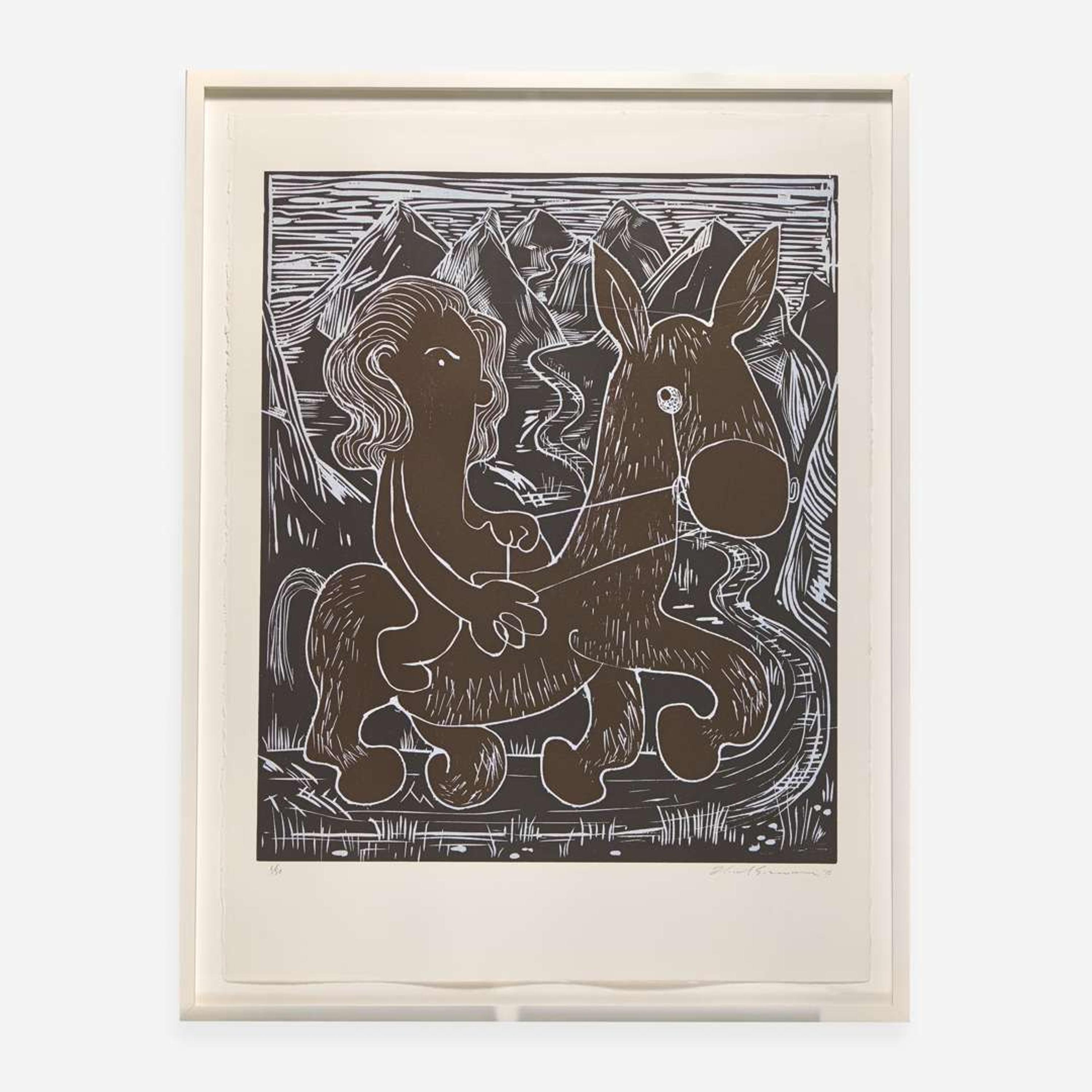 Nicole Eisenman (American, b. 1965) Crossing the Alborz