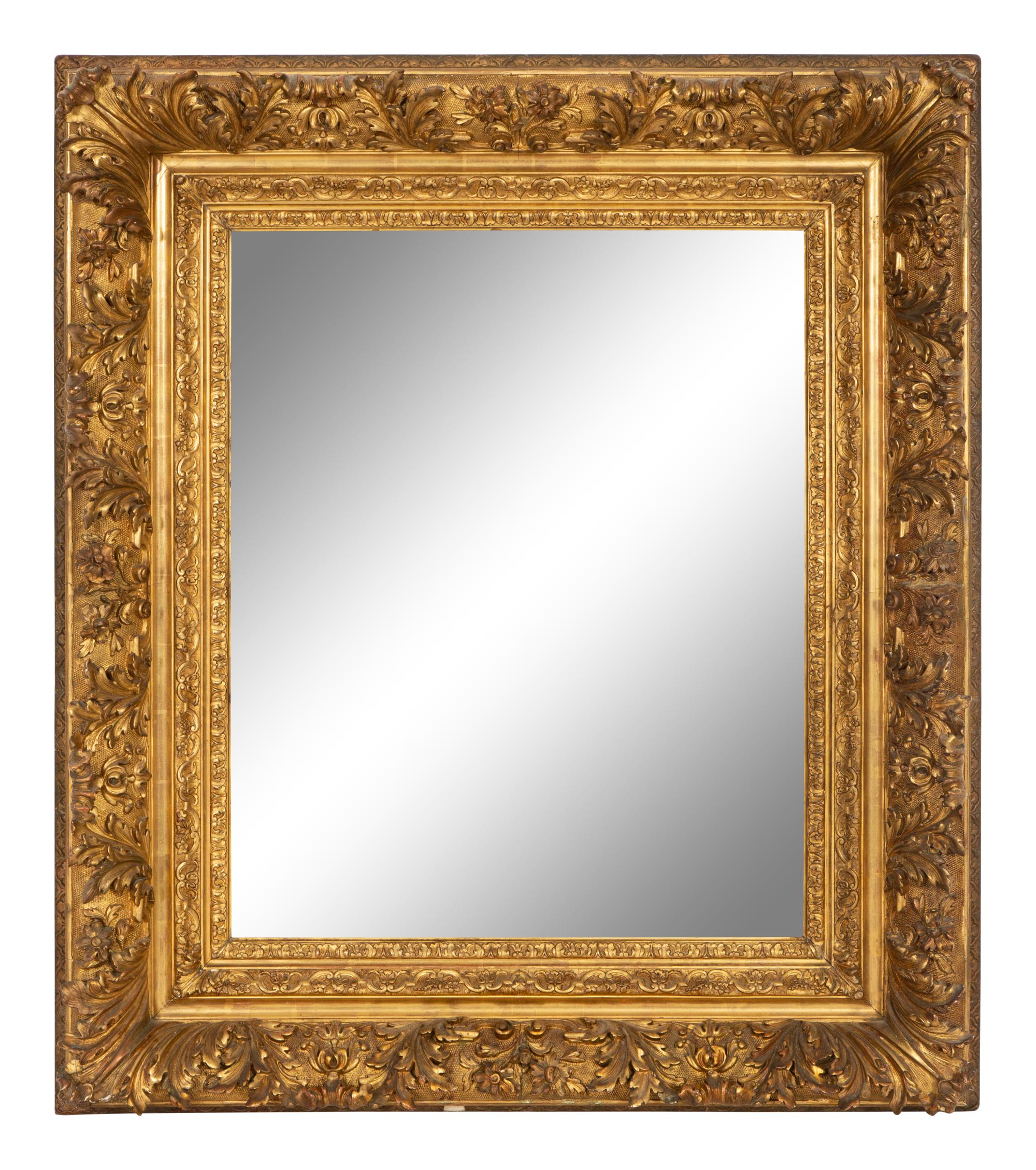A French Giltwood Mirror