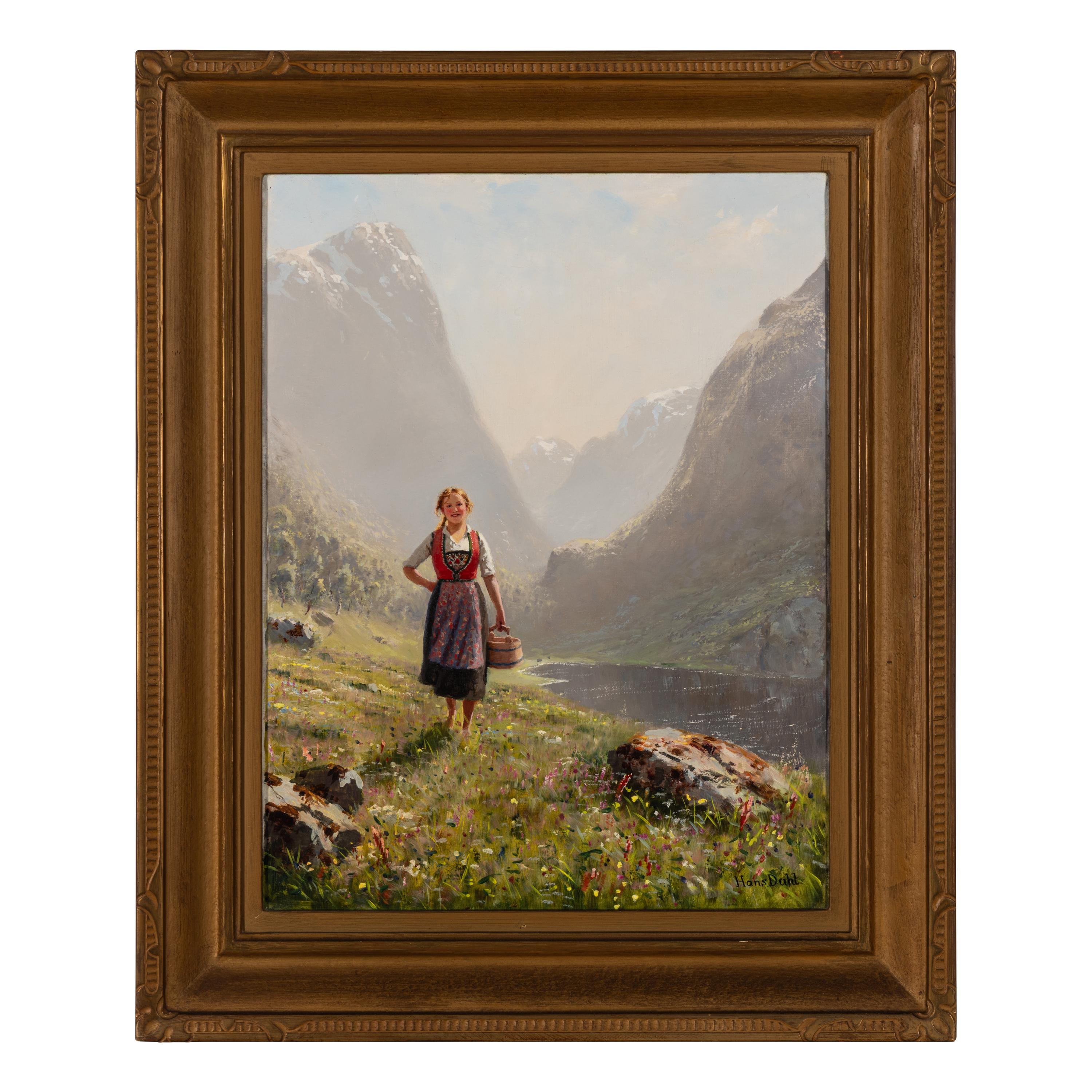 Hans Dahl (Norwegian, 1849–1937) — A Sunny Day Norway