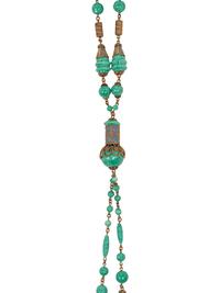 A Group of Thirteen Beaded Necklaces