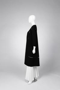 Ralph Rucci Wool Jacket with Net Inserts