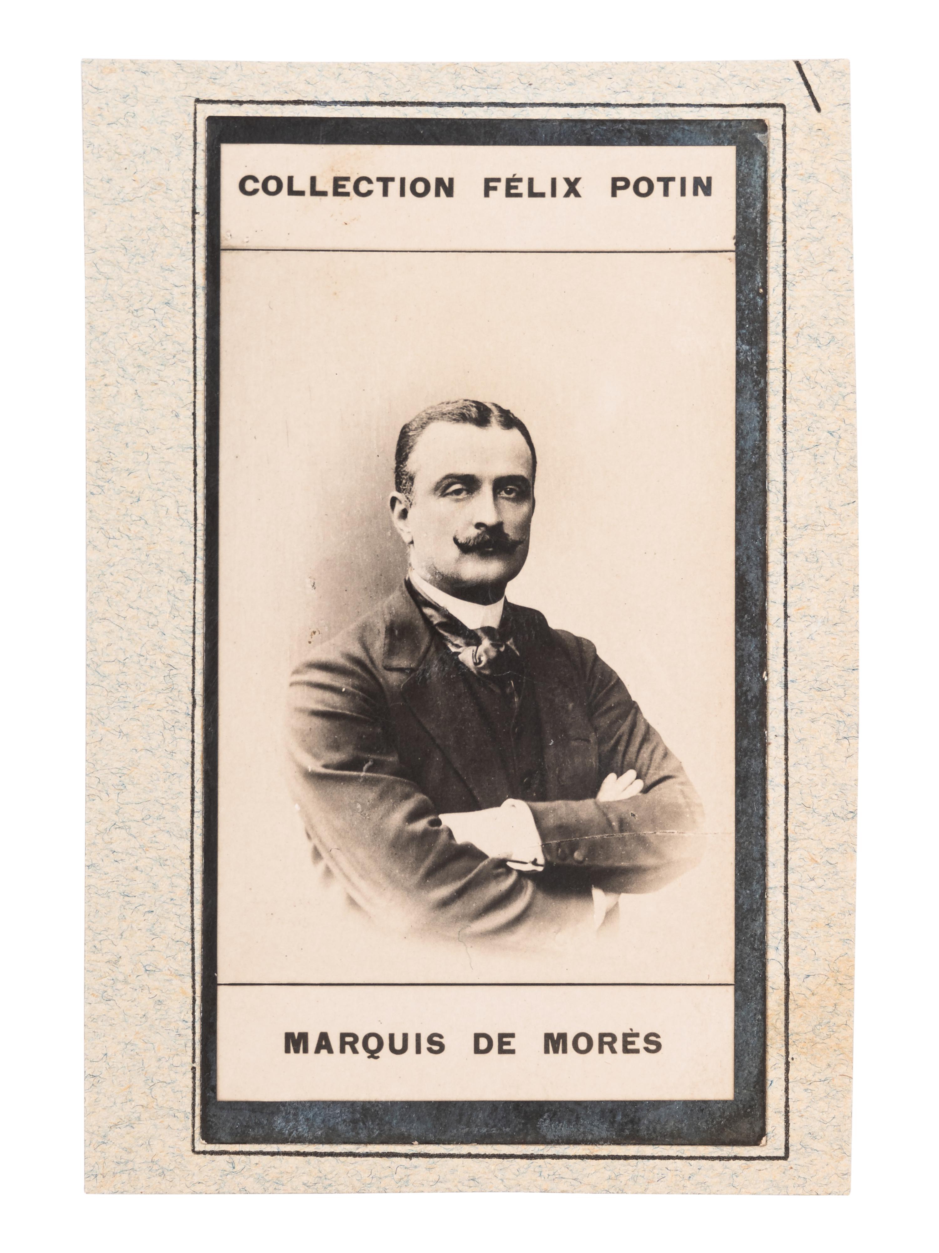 [MORÈS, Marquis de (1858-1896), his copy]. GREGOIRE, Leon. Le pape les Catholiques et la question sociale . Paris: Perrin et Cie, 1895.