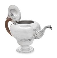 A Scottish Victorian Silver Teapot