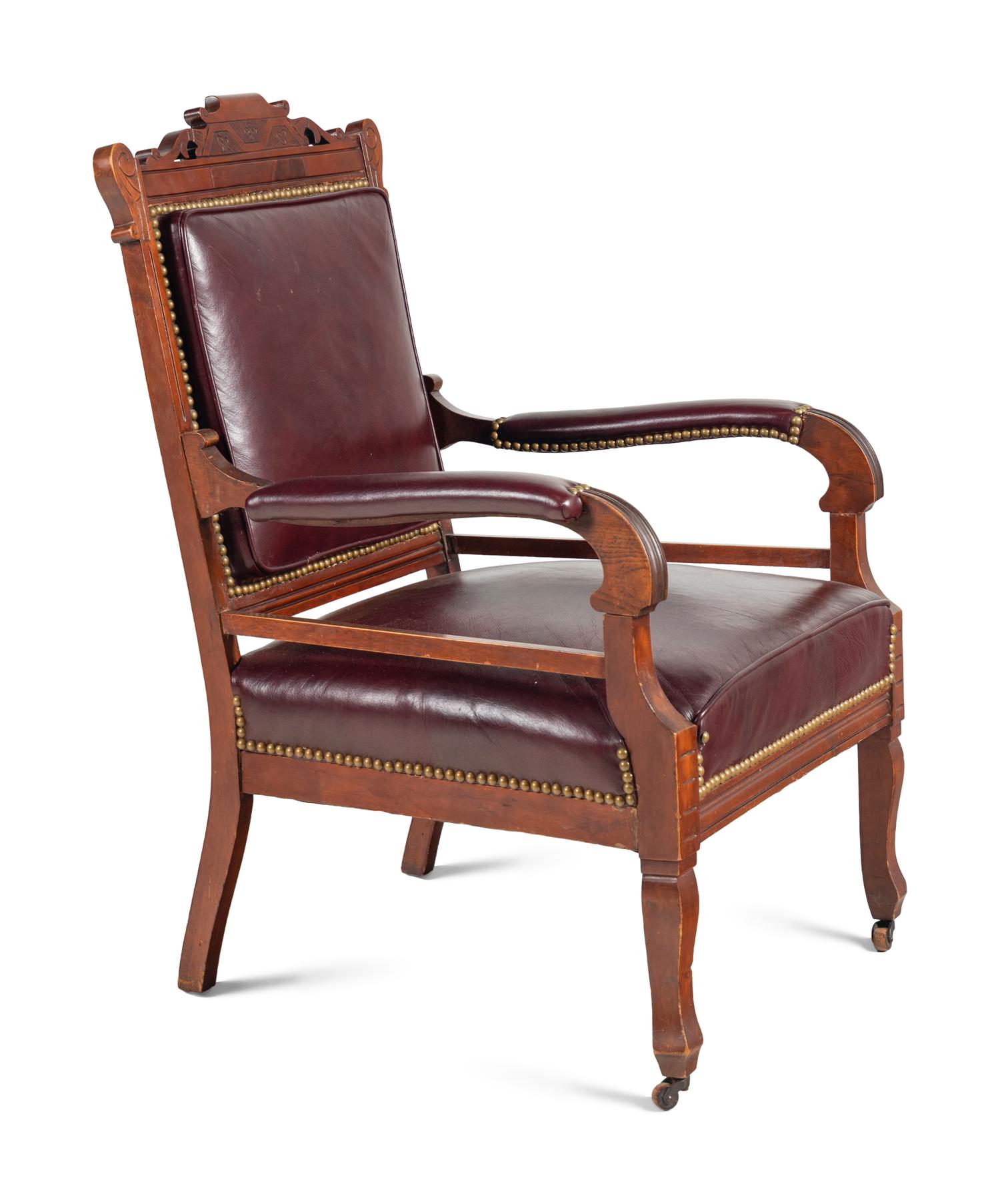 An American Walnut Settee