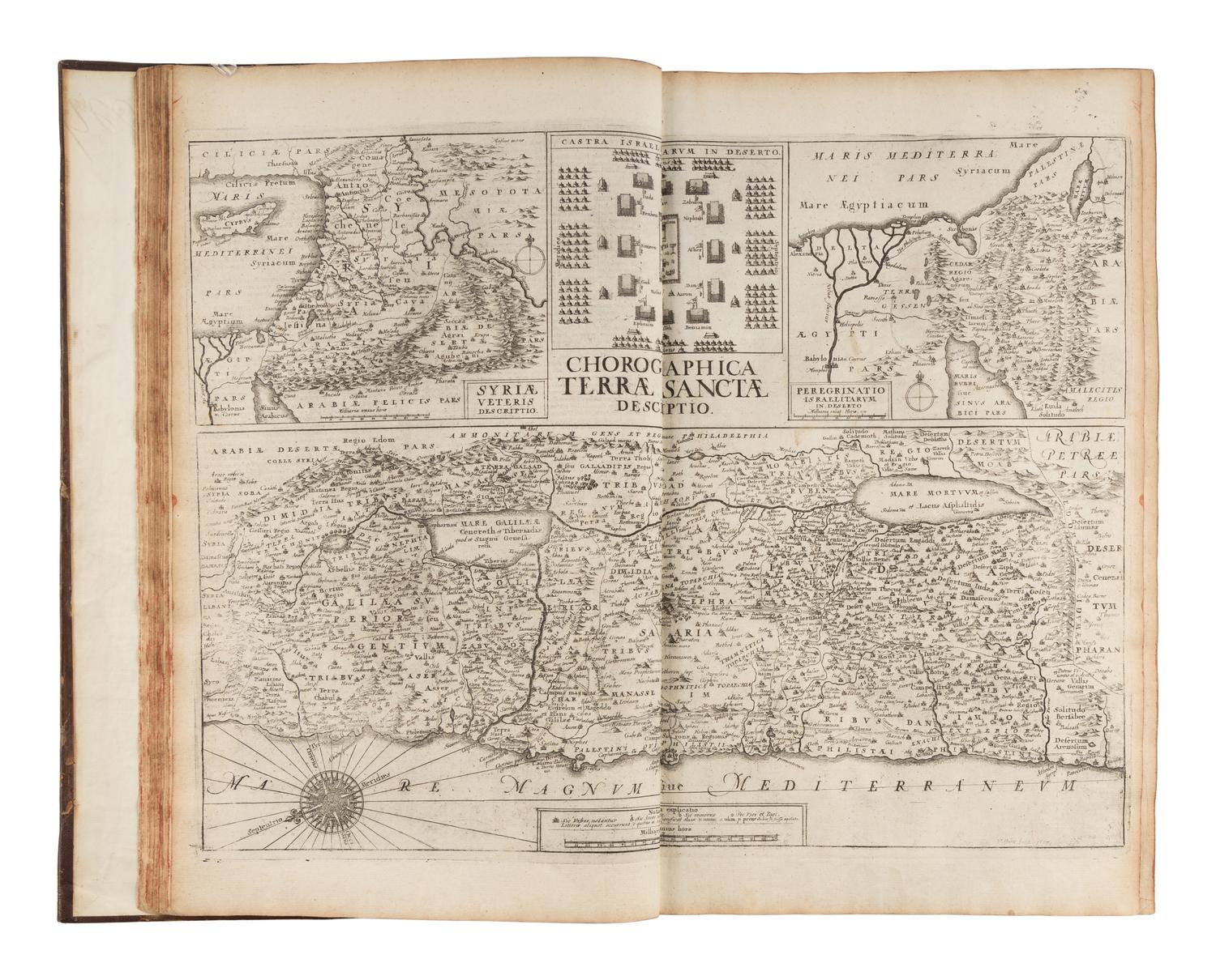 [BIBLE, Polyglot]. [WALTON, Brian (1600-1661), editor]. Biblia Sacra Polyglotta . London: Thomas Roycroft, 1655-1657.
