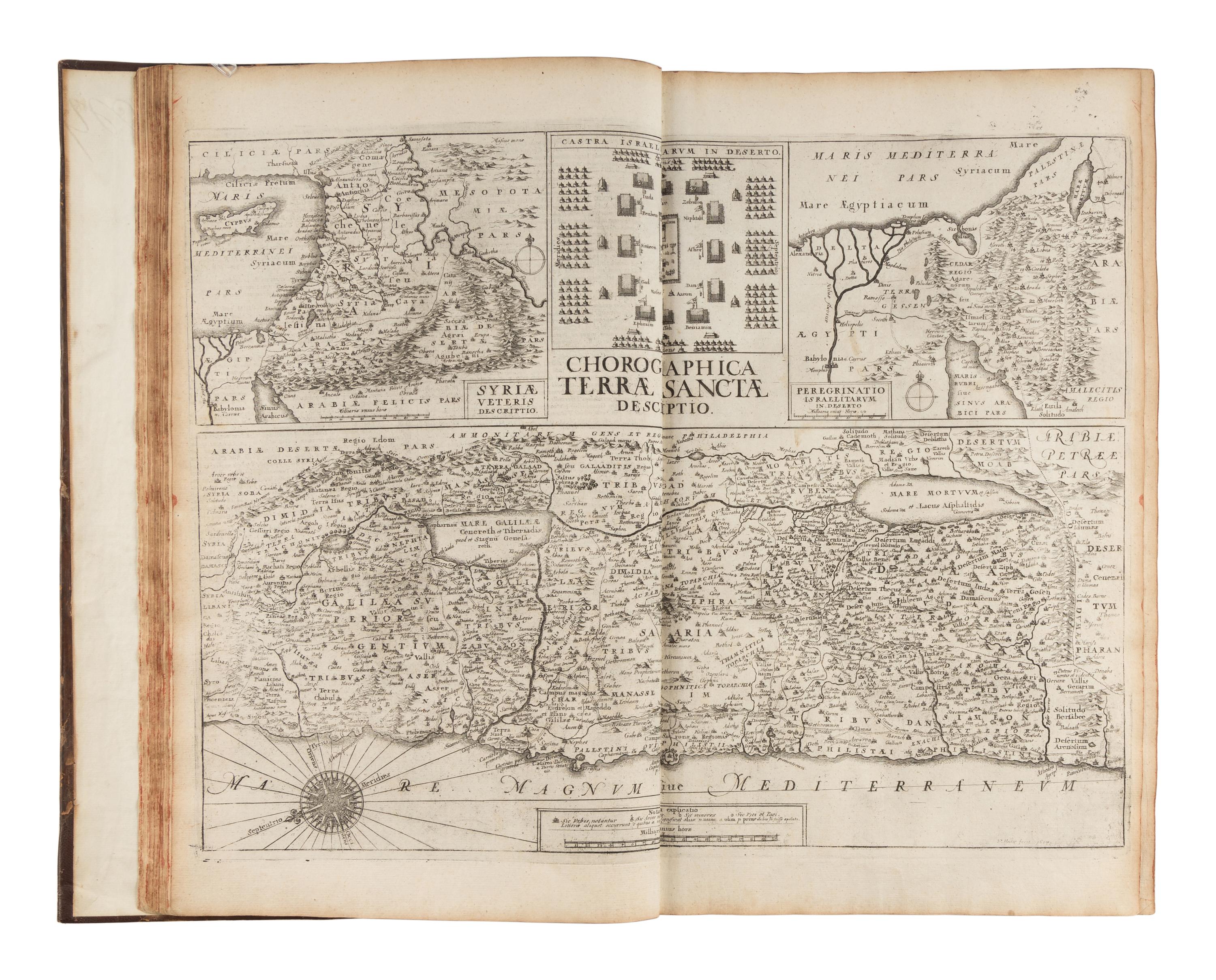 [BIBLE, Polyglot]. [WALTON, Brian (1600-1661), editor]. Biblia Sacra Polyglotta . London: Thomas Roycroft, 1655-1657.