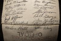 A 1956 Chicago Bears Team Signed Autograph Wilson Football With 40 Signatures, Including Four Hall of Famers (BAS Beckett Authentication Services Certified),