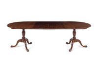 A George III Style Mahogany Dining Table