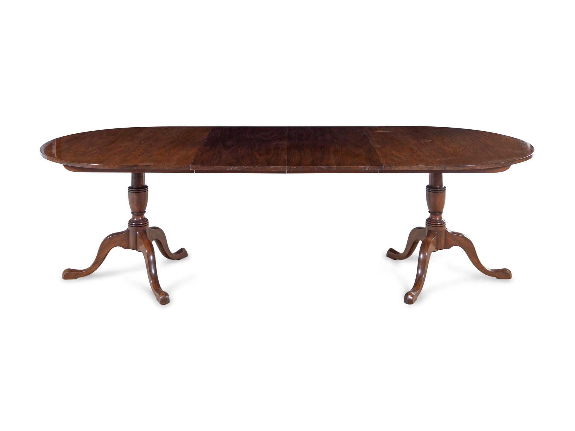 A George III Style Mahogany Dining Table