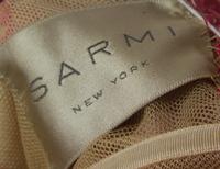 A Sarmi Fuschia Gown,
