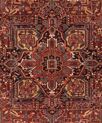 A Heriz Rug