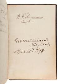 [LINCOLN, Abraham (1809-1865), DOUGLASS, Frederick (ca 1818-1895), and others - AUTOGRAPH ALBUM].