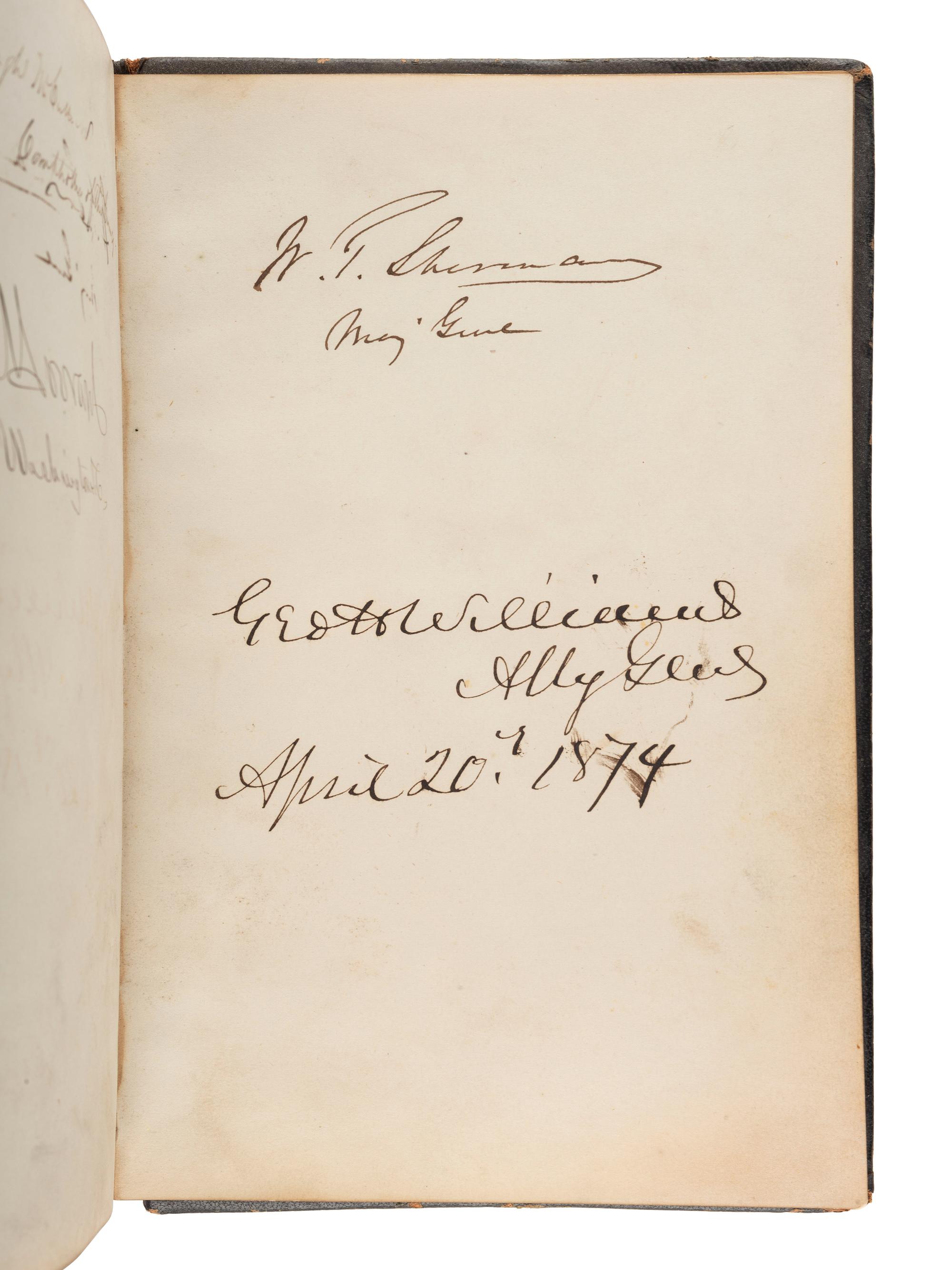 [LINCOLN, Abraham (1809-1865), DOUGLASS, Frederick (ca 1818-1895), and others - AUTOGRAPH ALBUM].