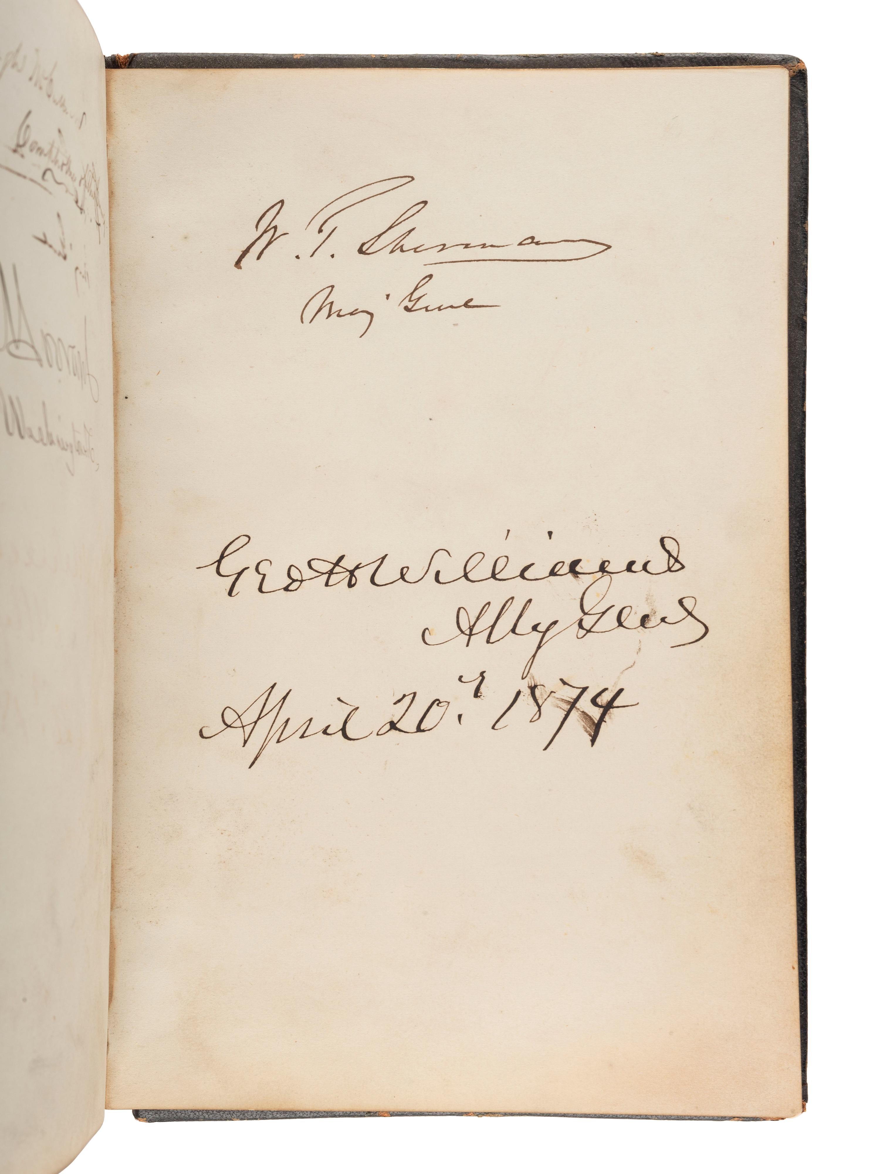 [LINCOLN, Abraham (1809-1865), DOUGLASS, Frederick (ca 1818-1895), and others - AUTOGRAPH ALBUM].