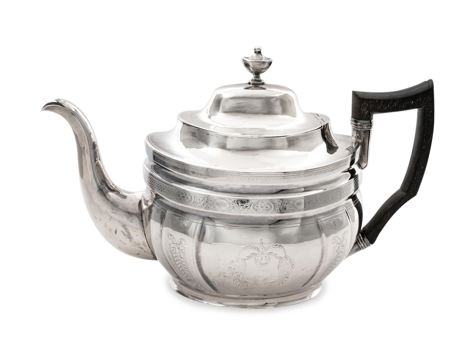 An American Silver Teapot