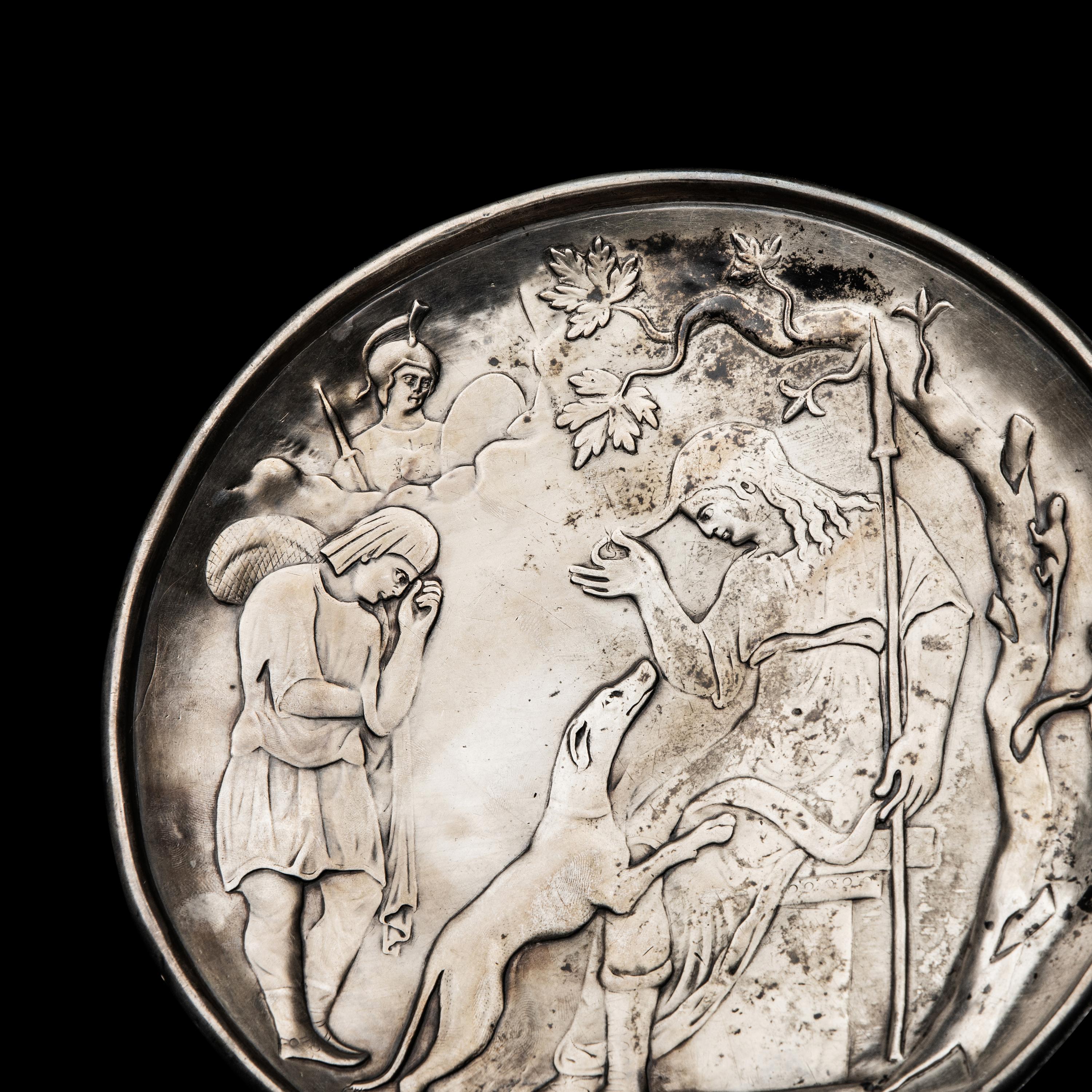A Byzantine Silver Plate