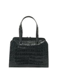 Nancy Gonzalez Black Crocodile Handbag