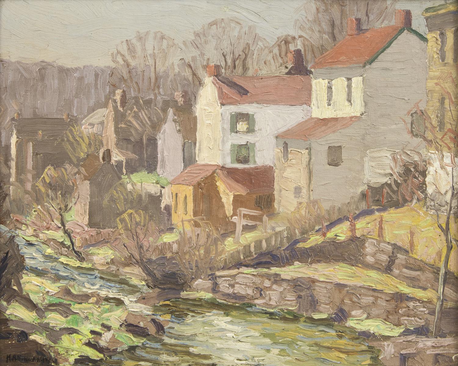 Houses by a River