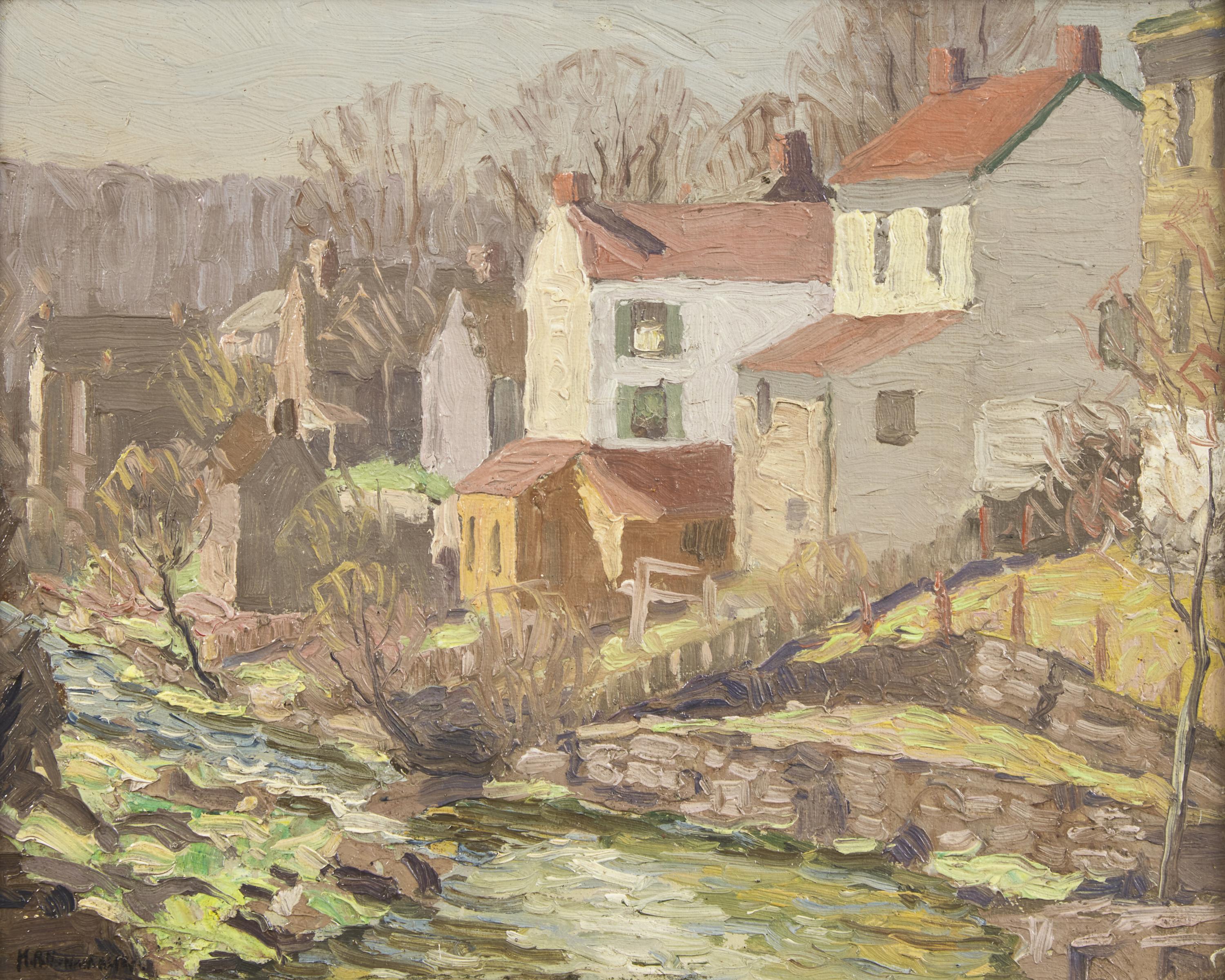 Houses by a River