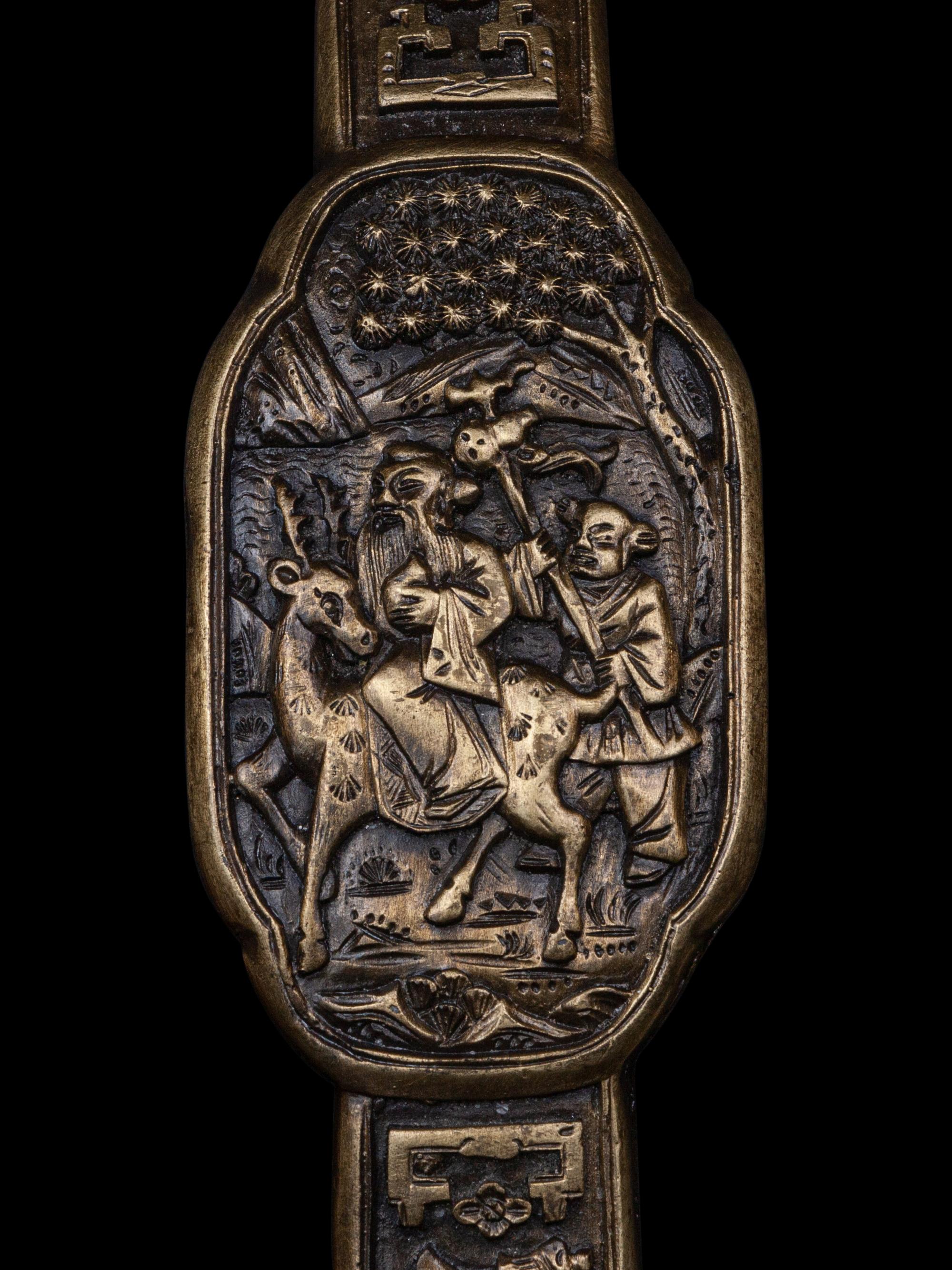 Three Chinese Metal Scholar's Objects