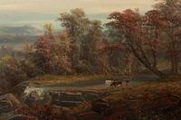 Landscape with Distant Mountains