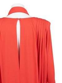 Givenchy Haute Couture Ruched Sleeve Dress, 1980-90s