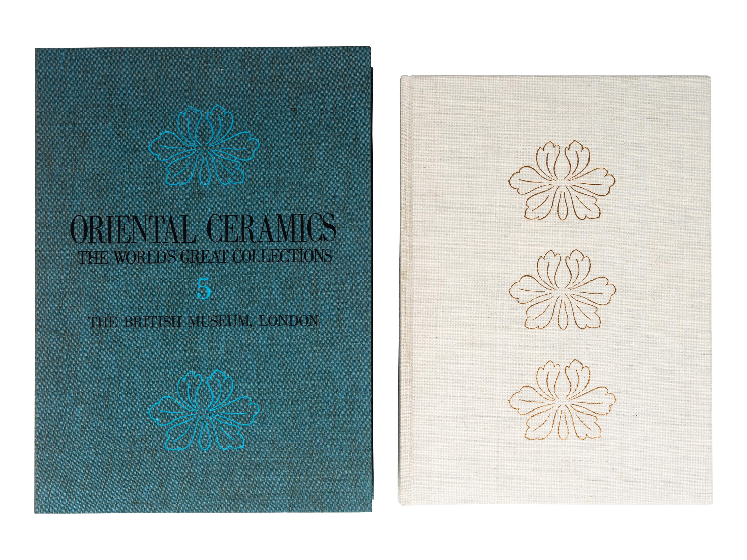 [CERAMICS] Oriental Ceramics: The World’s Greatest Collections . Tokyo: Kodansha, 1976.