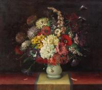 J. Steiner, (early 20th century), Floral Still Life