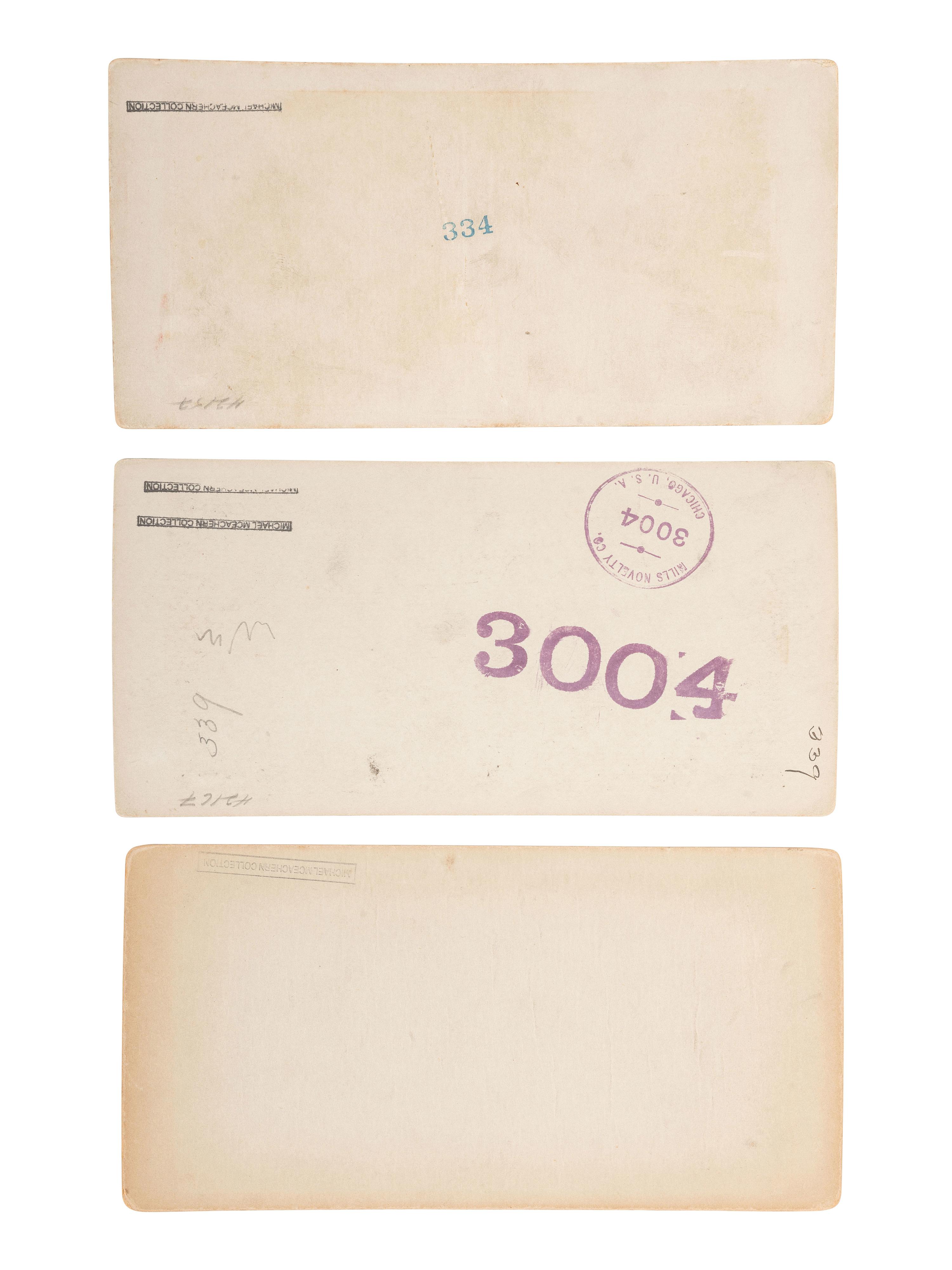 [NATIVE AMERICANS]. RINEHART, F.A., photographer. 3 stereoviews of Native American subjects.