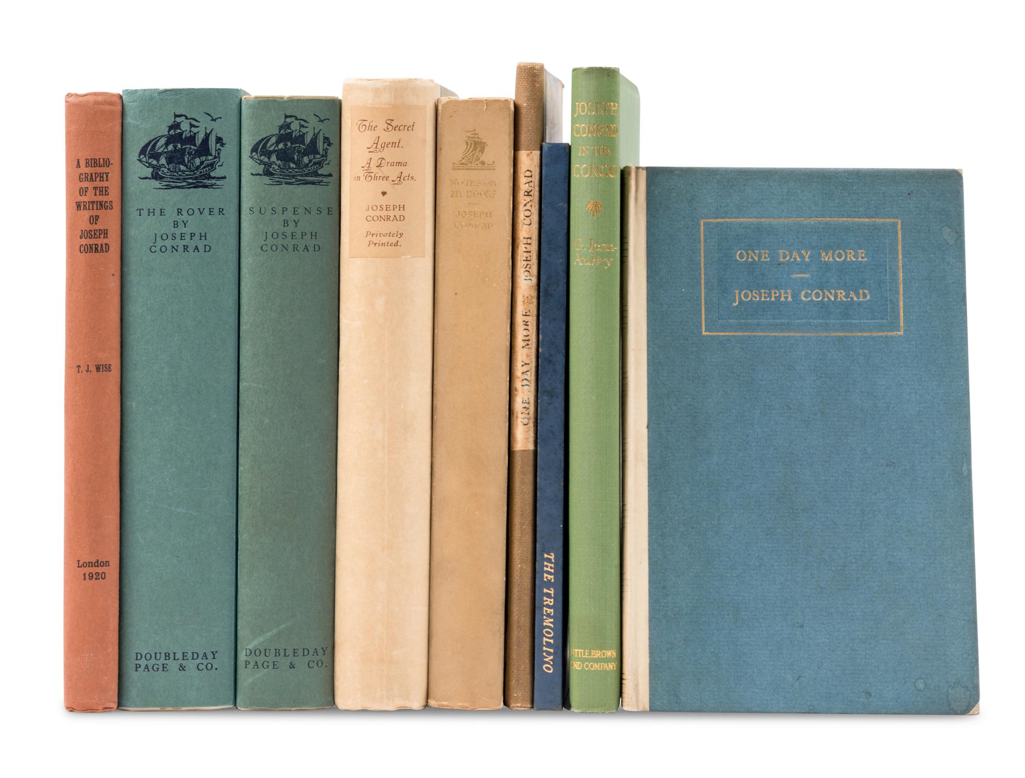 CONRAD, Joseph (1857-1924). A group of 9 LIMITED EDITIONS, MANY SIGNED, including:
