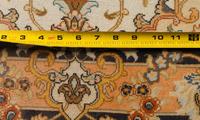 A Tabriz Wool and Silk Runner