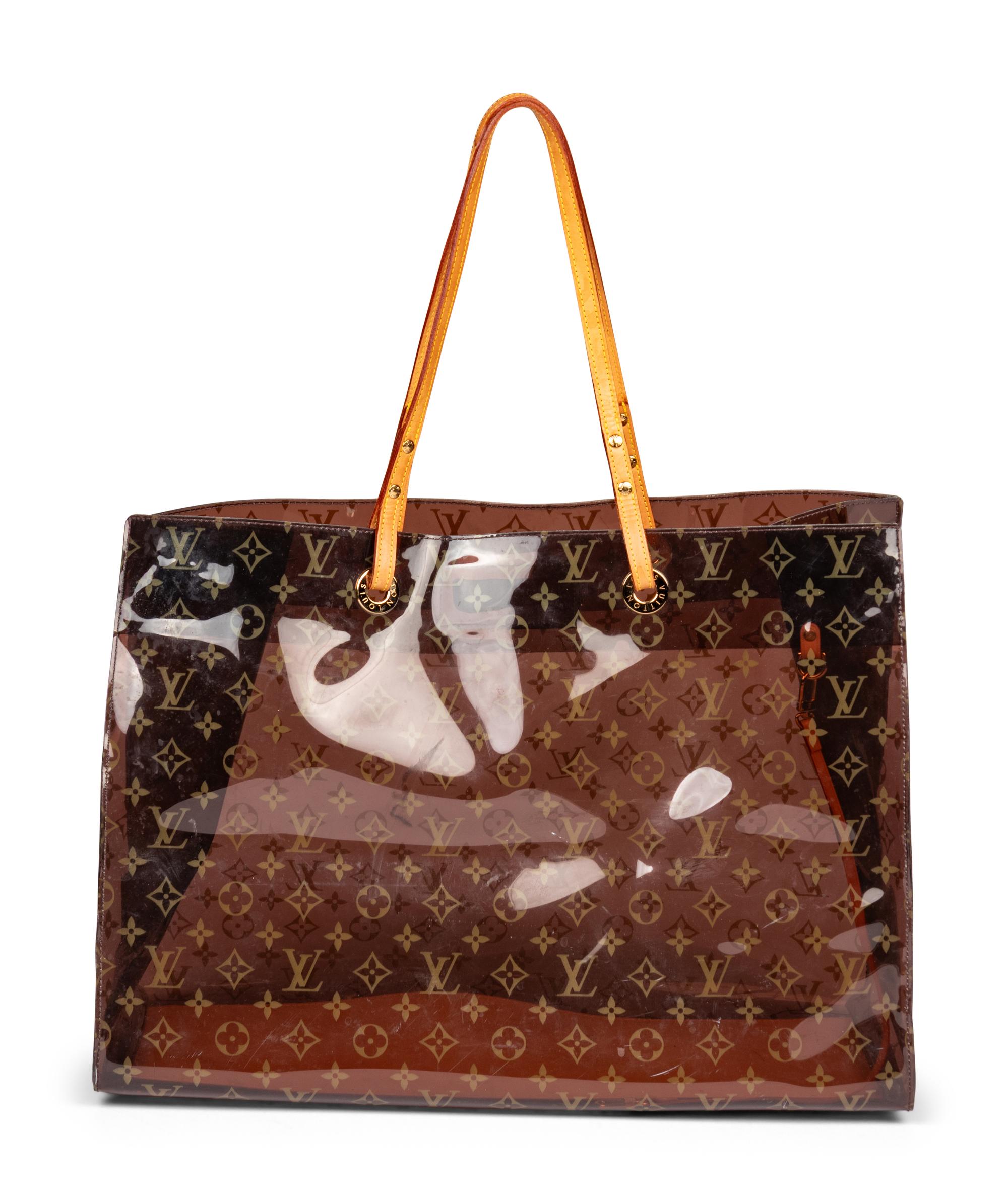 Louis Vuitton, Monogram Translucent Amber PVC Tote