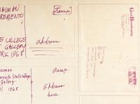 Study for an Announcement, 1987