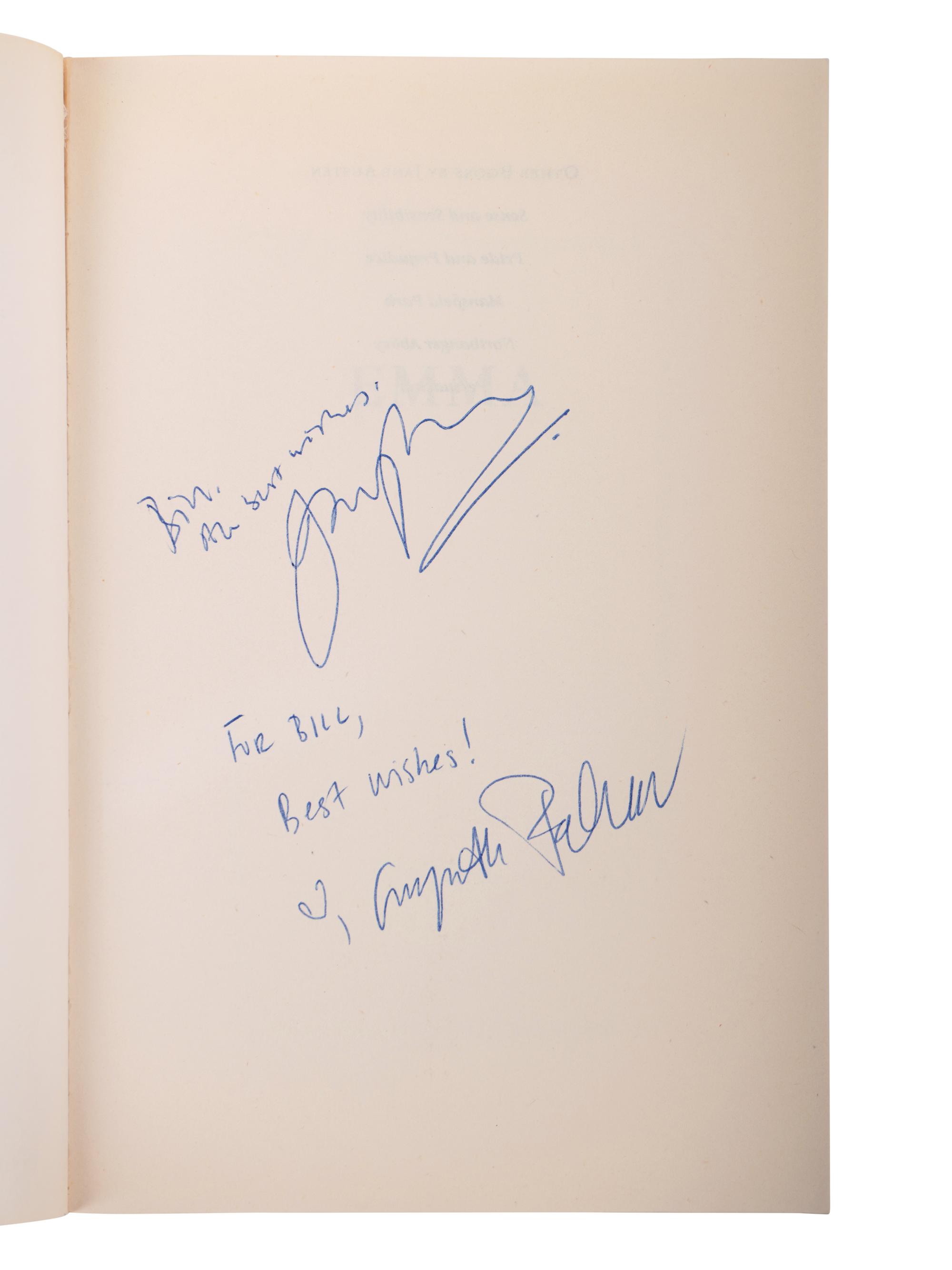 (Celebrity Books) A group of 9 books and 1 DVD signed by celebrities, comprising: