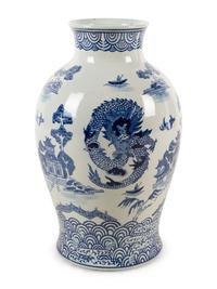 Eight Blue and White Ceramic Articles