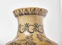 A Royal Doulton Hannah Barlow Decorated Vase, UK, circa 1871