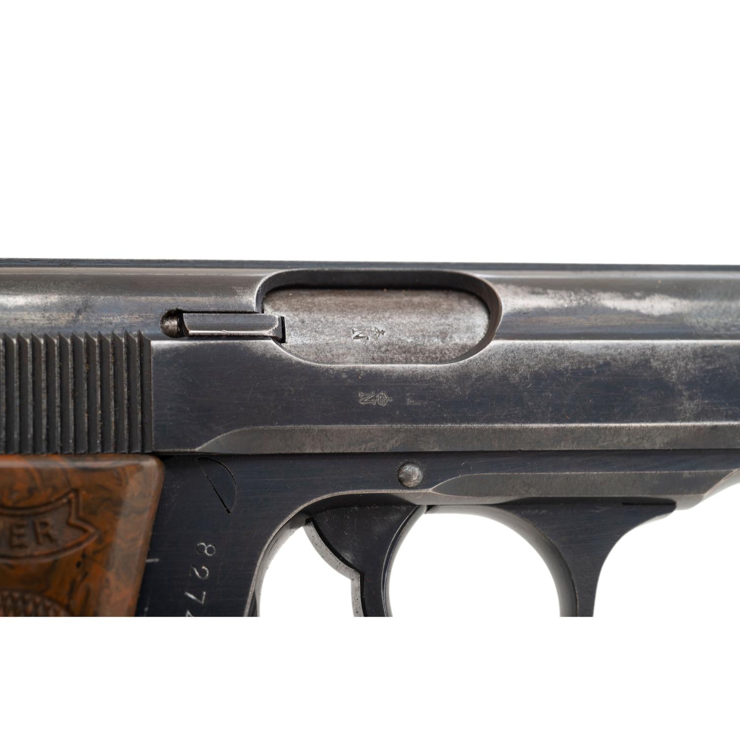 ** Rare Pre-WWII RZM Marked Walther PPK Pistol in Holster