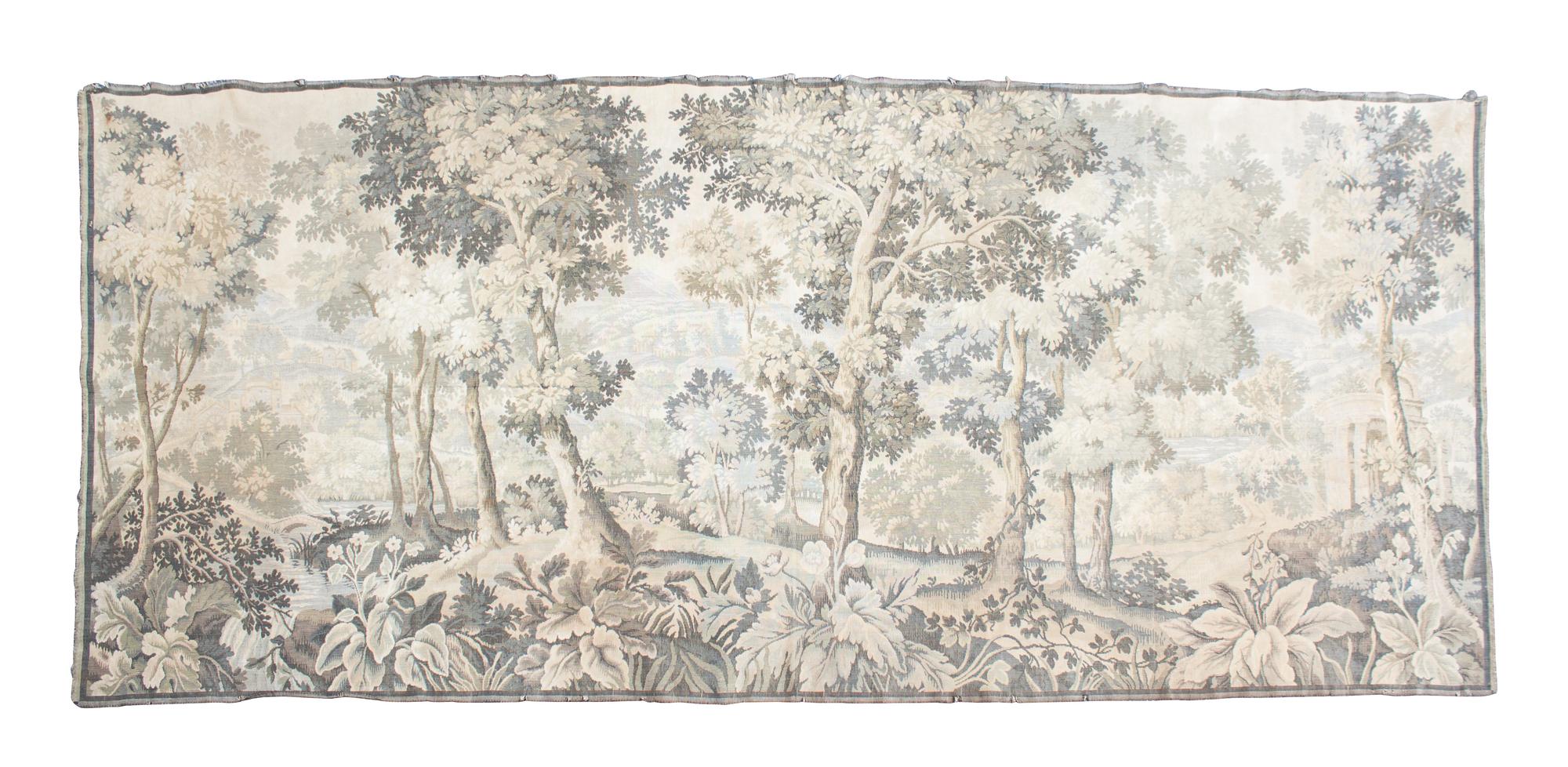 A Woodland Tapestry 57 x 128 inches. — 20TH CENTURY