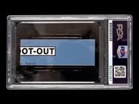 A Michael Jordan Signed Autograph Cut (PSA)