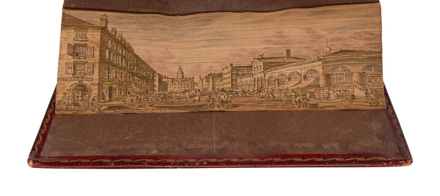 [BINDINGS -- FORE-EDGE PAINTINGS]. MACPHERSON, James (1736-1796). The Poems of Ossian. London: Published for William Miller, 1805.