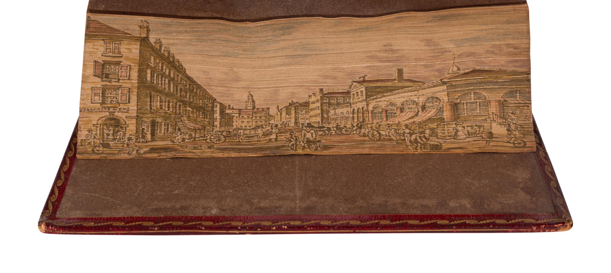 [BINDINGS -- FORE-EDGE PAINTINGS]. MACPHERSON, James (1736-1796). The Poems of Ossian. London: Published for William Miller, 1805.