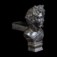 A Roman Bronze Support in the Form of a Satyr's Bust