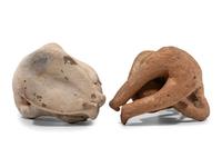 Tesuque Pottery Rain God Figures