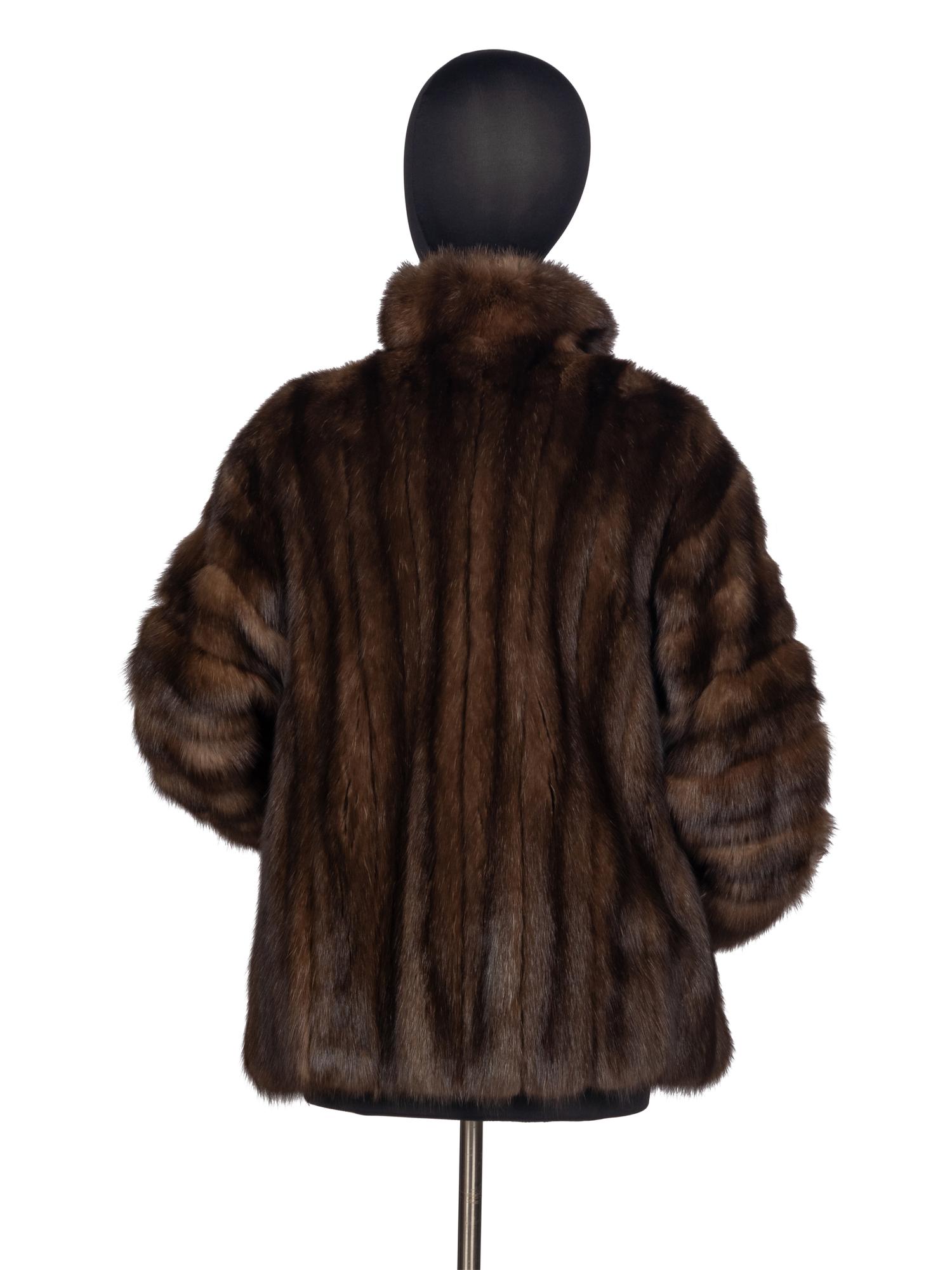 Geoffrey Beene Sable Jacket