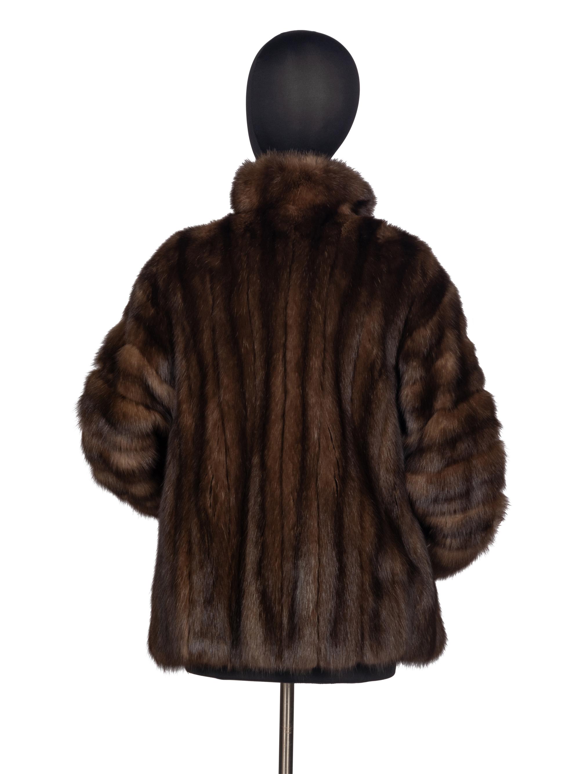Geoffrey Beene Sable Jacket