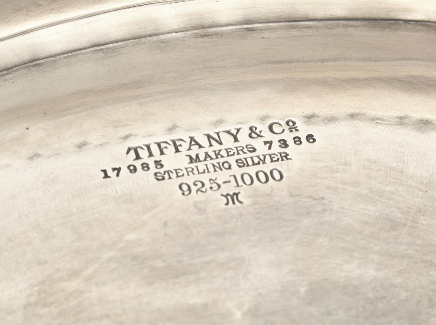 A Tiffany and Co. Silver Cake Basket